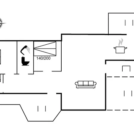 Сasa de vacaciones Hilleborg - 100m From The Sea By Interhome *